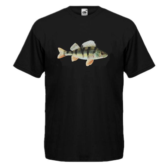 KALA T-PAITA musta - AHVEN (1837)