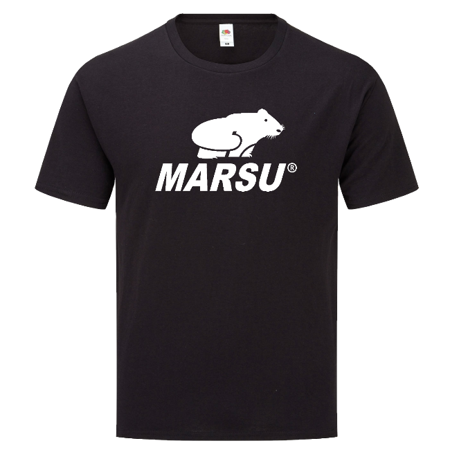 PARODIA T-PAITA MARSU musta (00 524)