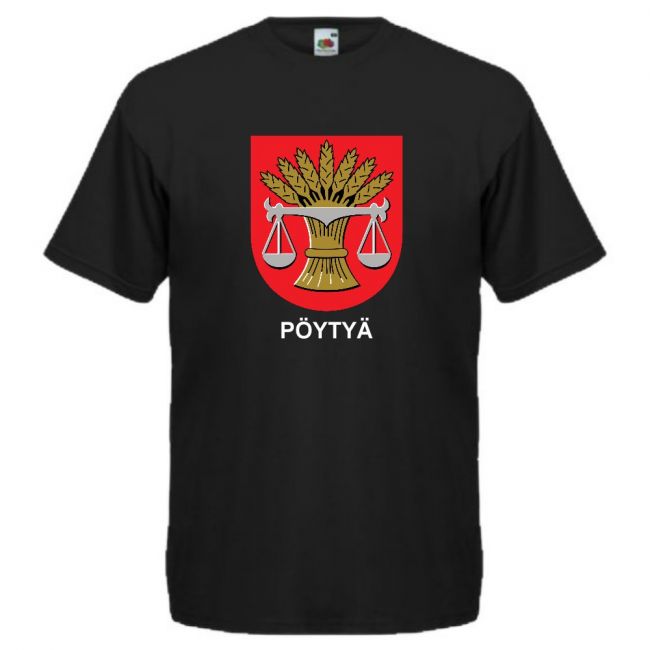 T-PAITA - PÖYTYÄ VAAKUNALLA