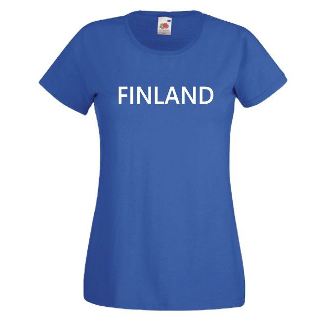 NAISTEN T-PAITA FINLAND