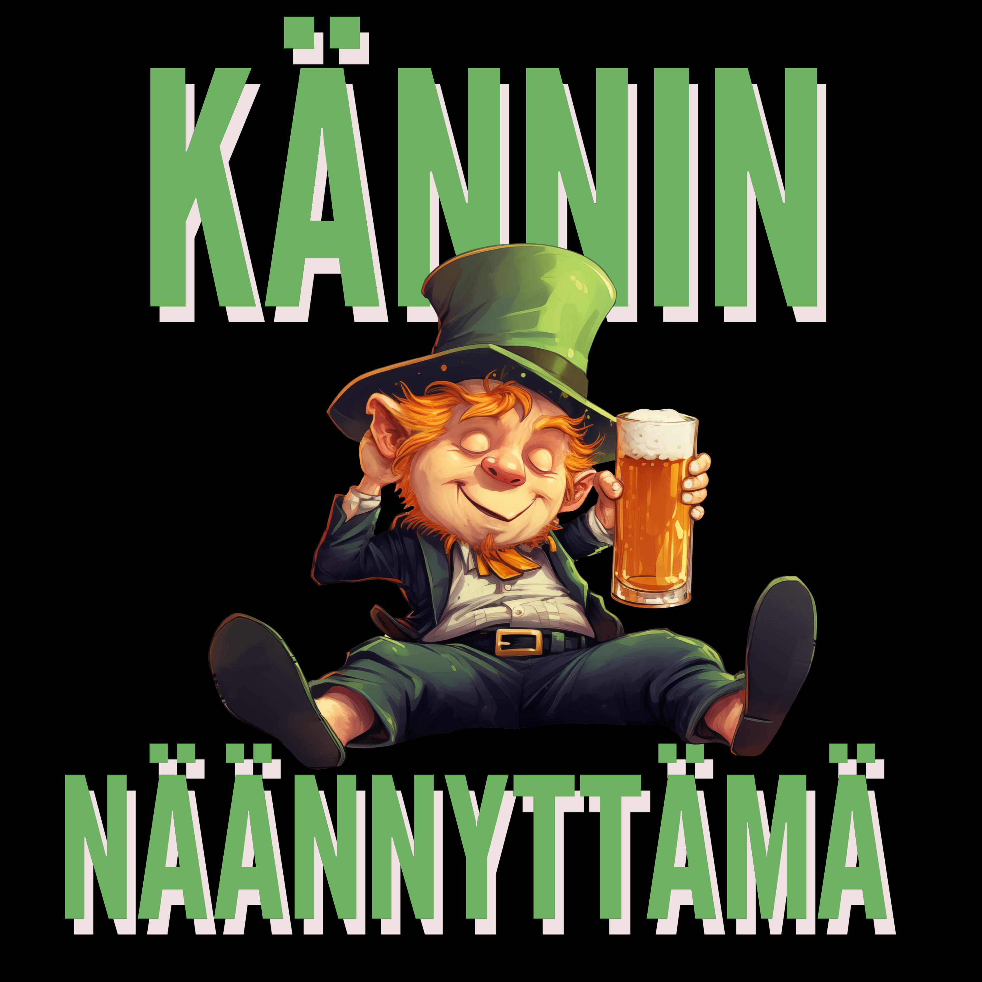 T-PAITA MUSTA - KÄNNIN NÄÄNNYTTÄMÄ - KAMALA LUONNE (2852)
