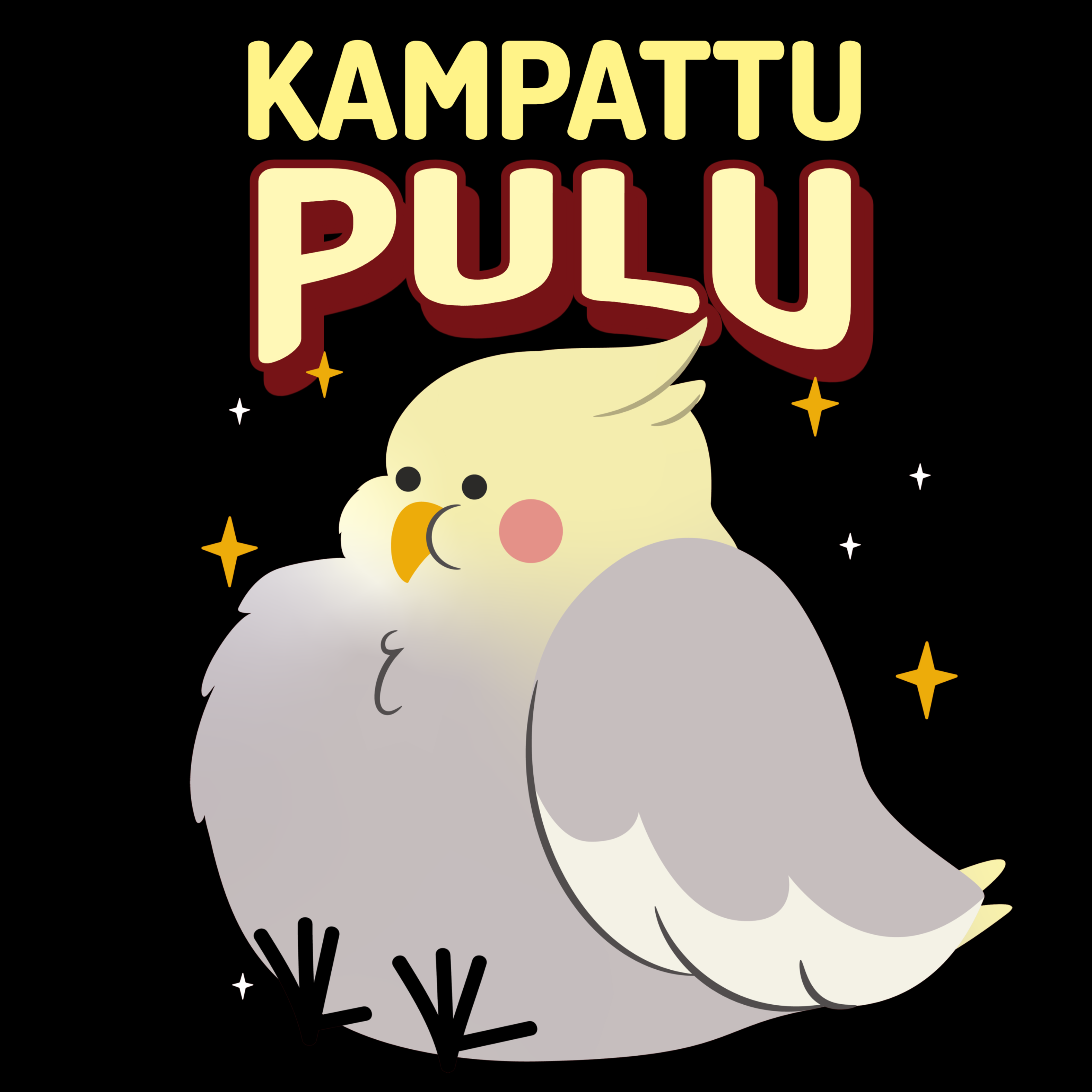T-PAITA MUSTA - KAMPATTU PULU - KAMALA LUONNE (2850)