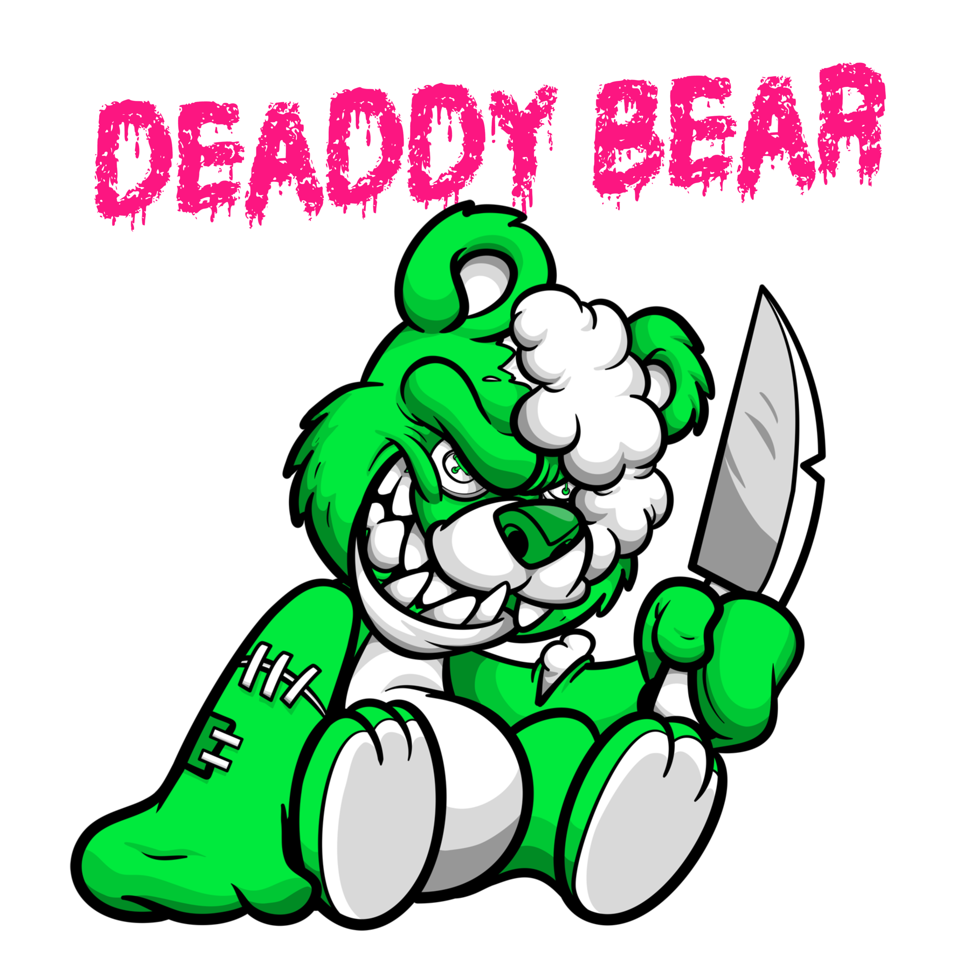 NAISTEN CLASSIC HUPPARI MUSTA - DEADDY BEAR (00 2821)