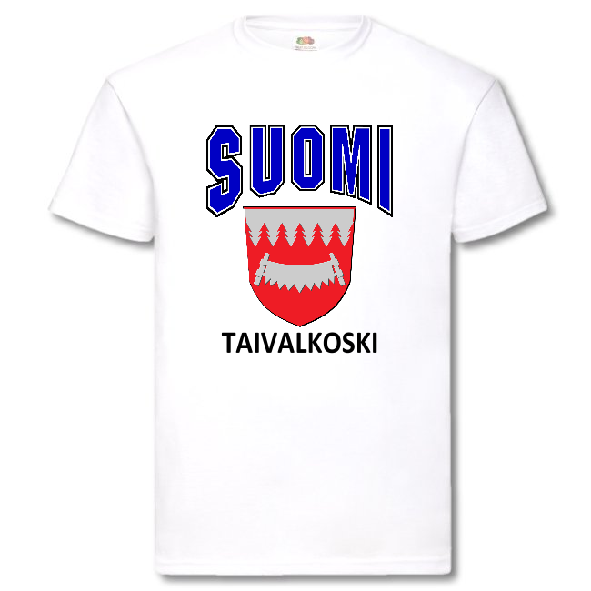 T-PAITA - SUOMI VAAKUNA - TAIVALKOSKI