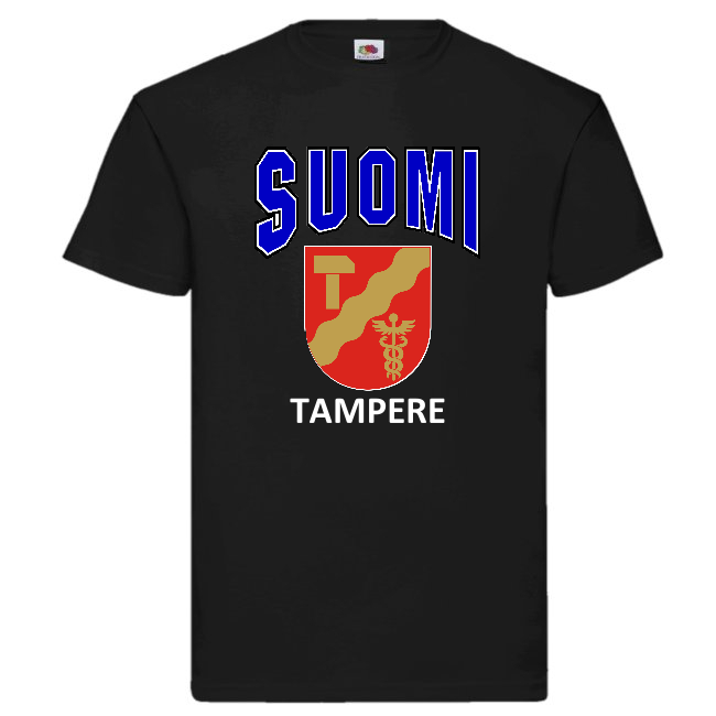 T-PAITA - SUOMI VAAKUNA - TAMPERE