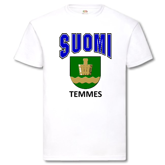 T-PAITA - SUOMI VAAKUNA - TEMMES