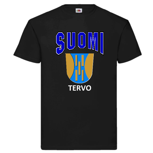 T-PAITA - SUOMI VAAKUNA - TERVO