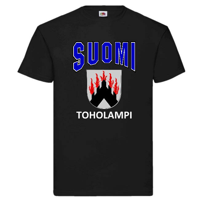 T-PAITA - SUOMI VAAKUNA - TOHOLAMPI