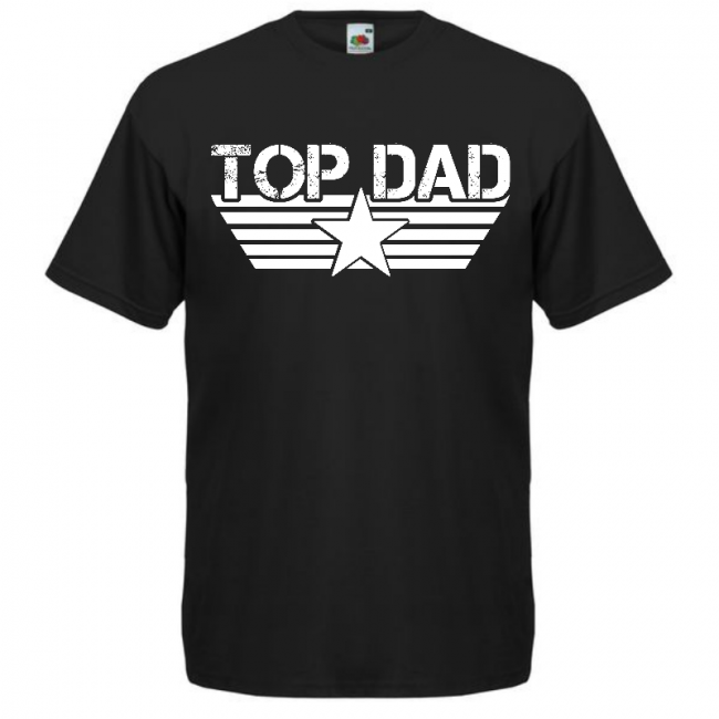 T-PAITA MUSTA - TOP DAD (00 1500)