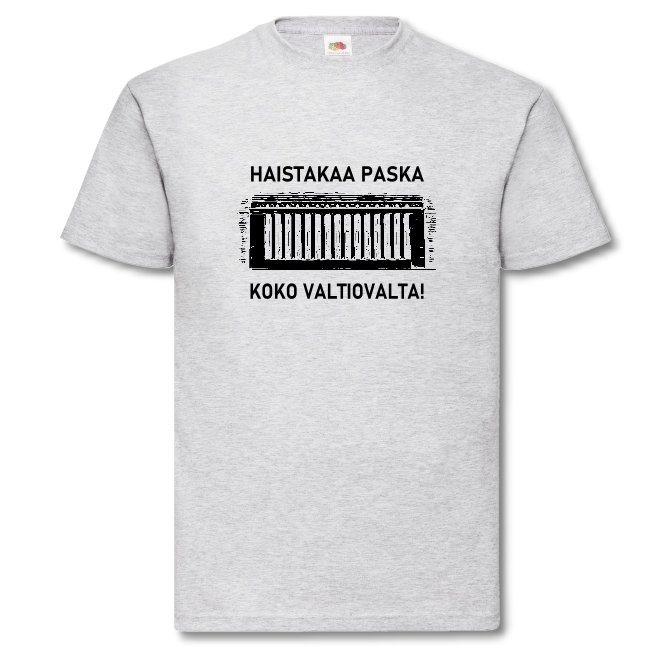 T-PAITA - HAISTAKAA PASKA KOKO VALTIOVALTA! (00 395)