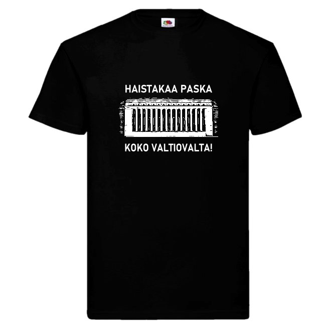 T-PAITA - HAISTAKAA PASKA KOKO VALTIOVALTA! (00 395)