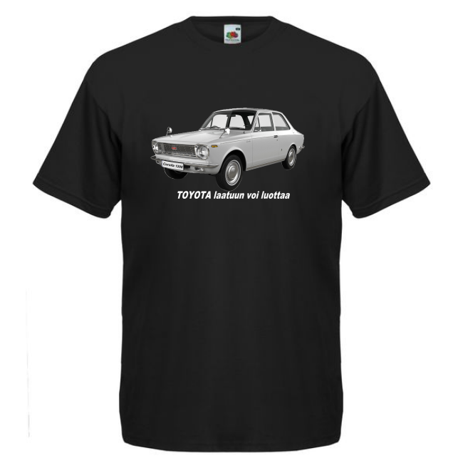 T-PAITA MUSTA - TOYOTA LAATUUN VOI LUOTTAA (00 2262)