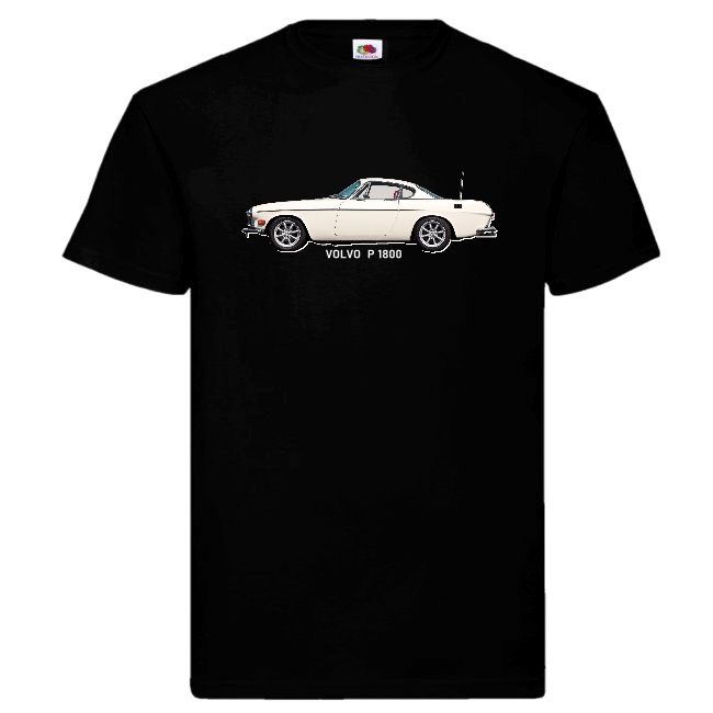 T-PAITA MUSTA - VOLVO (PYHIMYS) P1800 (2284)