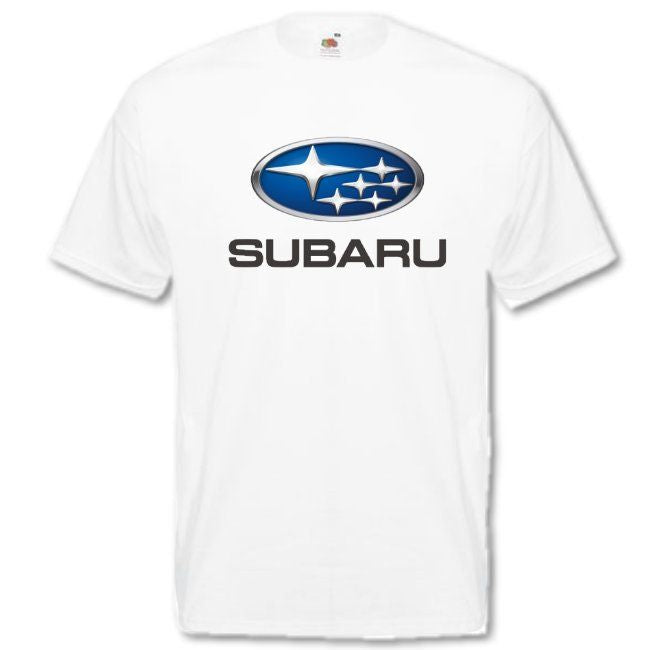 T-paita valkoinen - Subaru (A1076T)