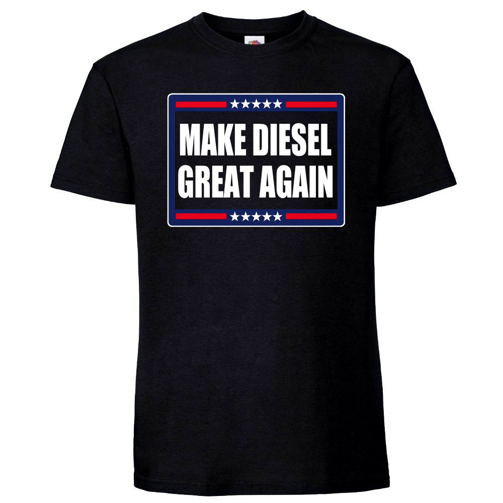 T-PAITA MUSTA - MAKE DIESEL GREAT AGAIN