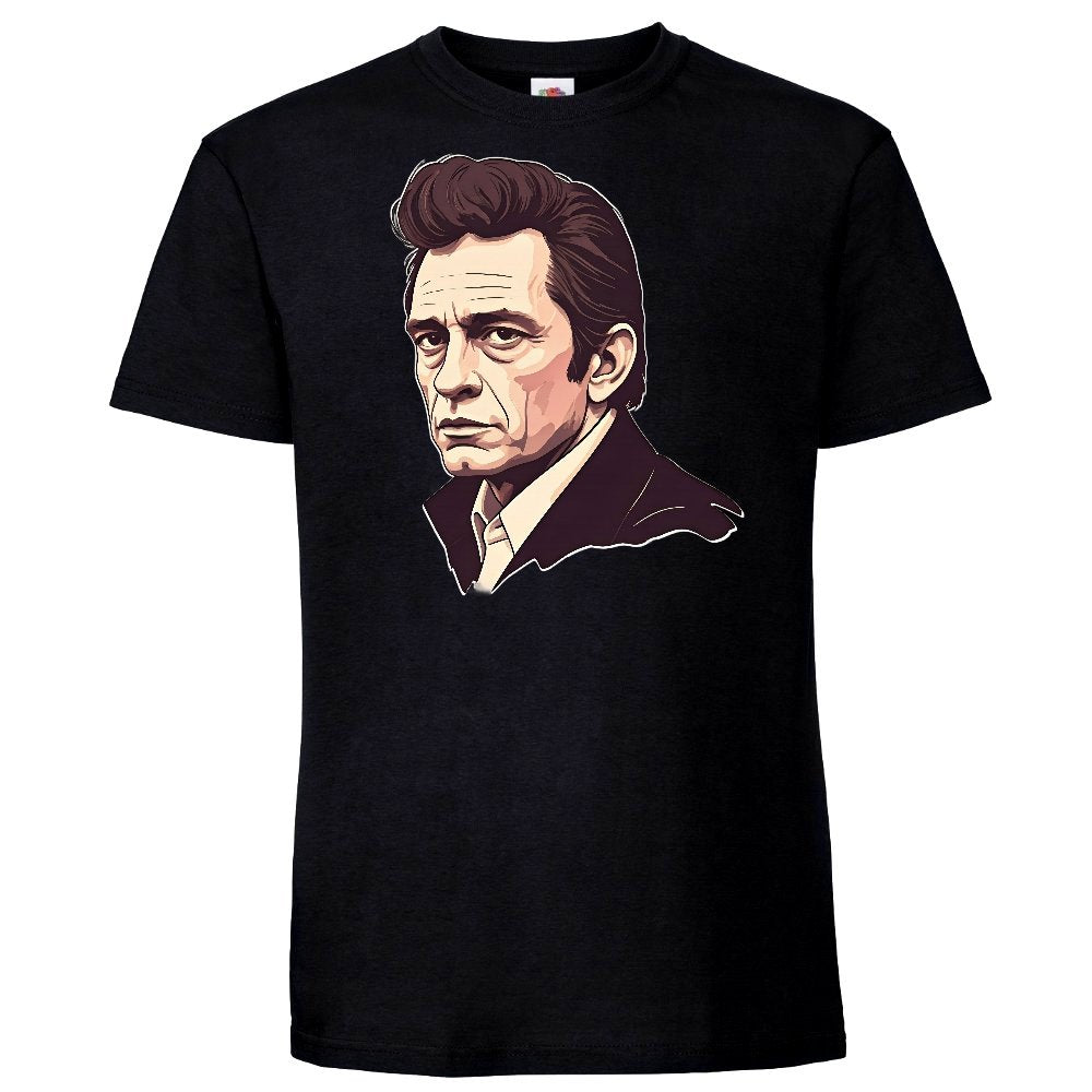 T-paita musta - Johnny Cash (00 577)