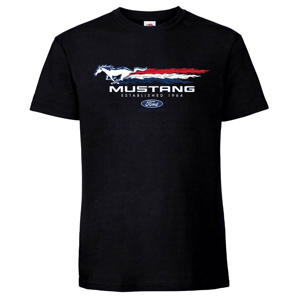 T-PAITA MUSTA - Mustang RWB