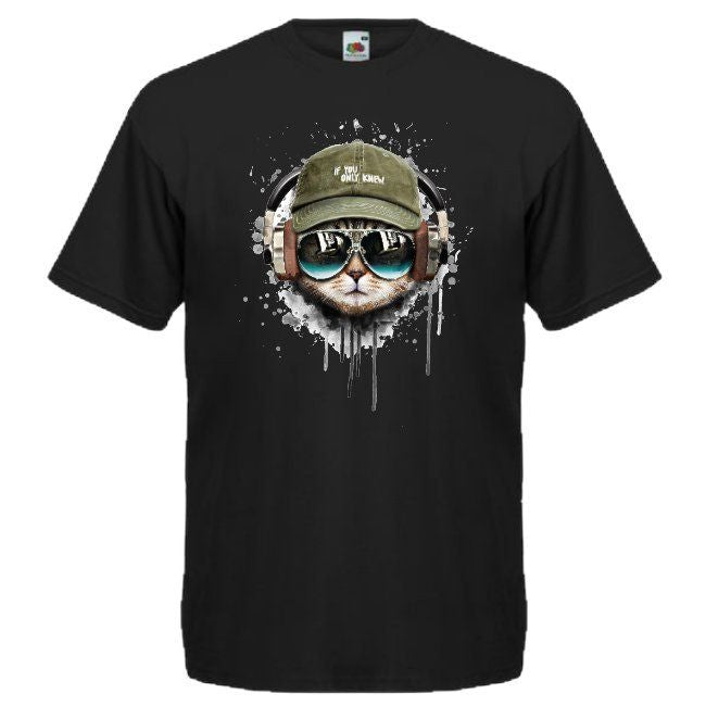 T-PAITA MUSTA - ARMYKISSA (00 1110)