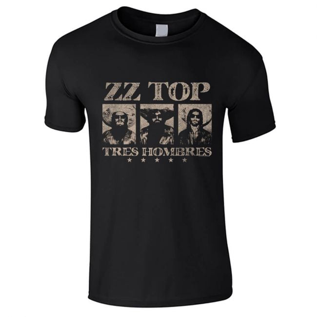 T-PAITA - TRES HOMBRES - ZZ TOP (LF8326)