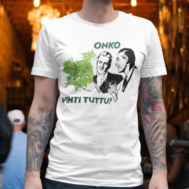 T-PAITA valk. - TUTTU VIHTI - KAMALA LUONNE (00 2099)