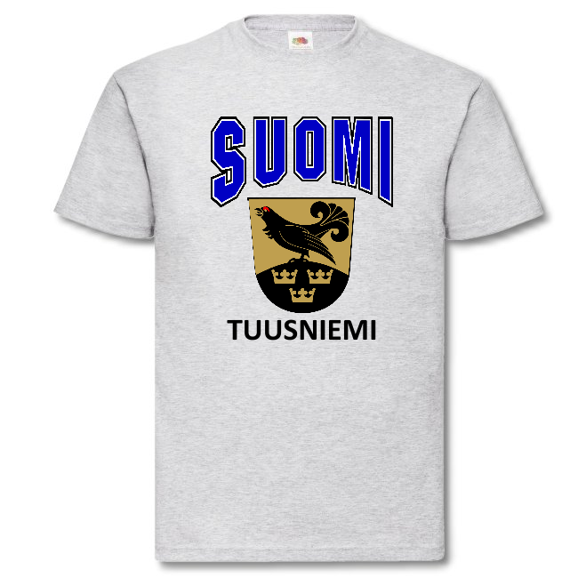 T-PAITA - SUOMI VAAKUNA - TUUSNIEMI