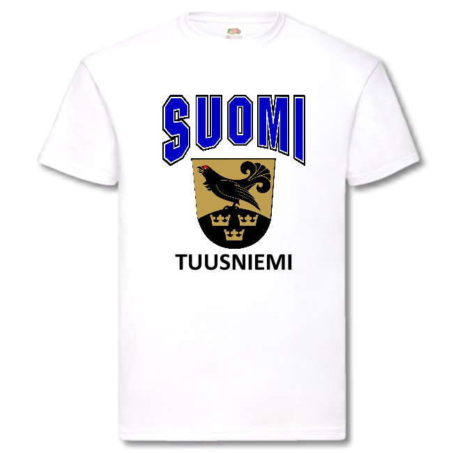 T-PAITA - SUOMI VAAKUNA - TUUSNIEMI