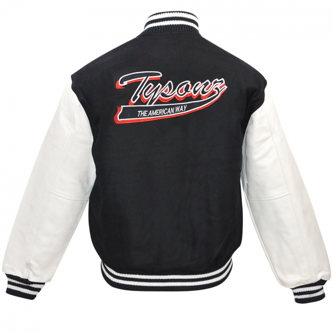 TYSONZ BASEBALL TAKKI: nahkahihoilla Mu/Va