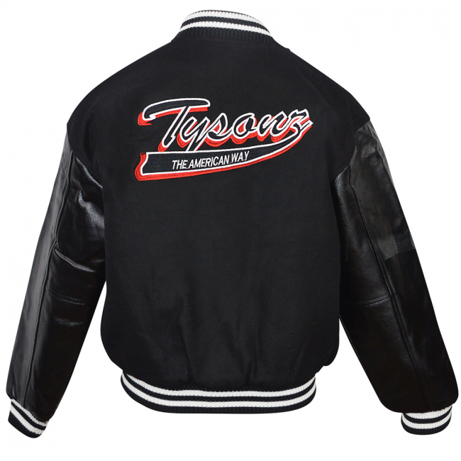 TYSONZ BASEBALL TAKKI: nahkahihoilla Mu/Mu