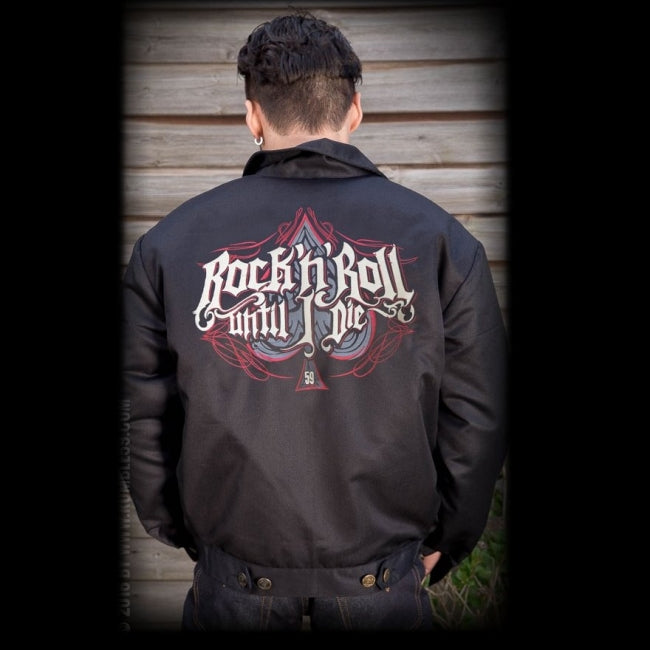 RUMBLE59 - Workerjacke R'n'R Until I Die