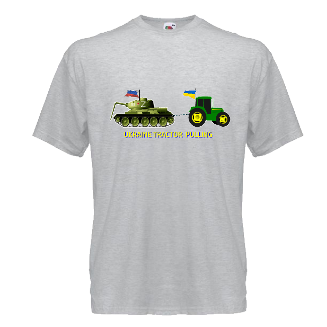 PARODIA T-PAITA UKRAINE TRACTOR PULLING (00 802)