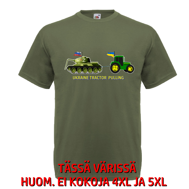 PARODIA T-PAITA UKRAINE TRACTOR PULLING (00 802)