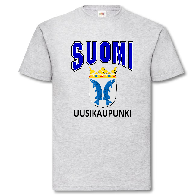 T-PAITA - SUOMI VAAKUNA - UUSIKAUPUNKI