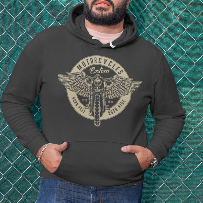 VAUHTI HUPPARI LIGHT GRAPHITE - MOTORCYCLES CUSTOM (1279)