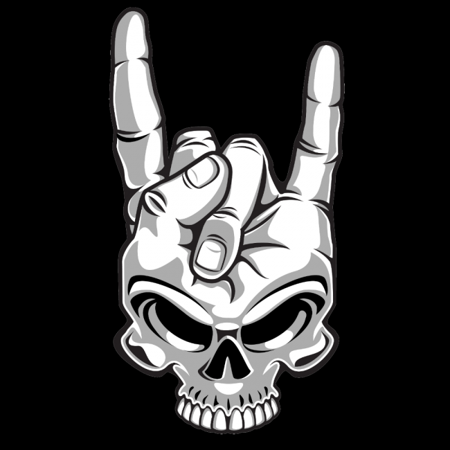 PAITAKUVA - SKULL FINGERS (00 1101)