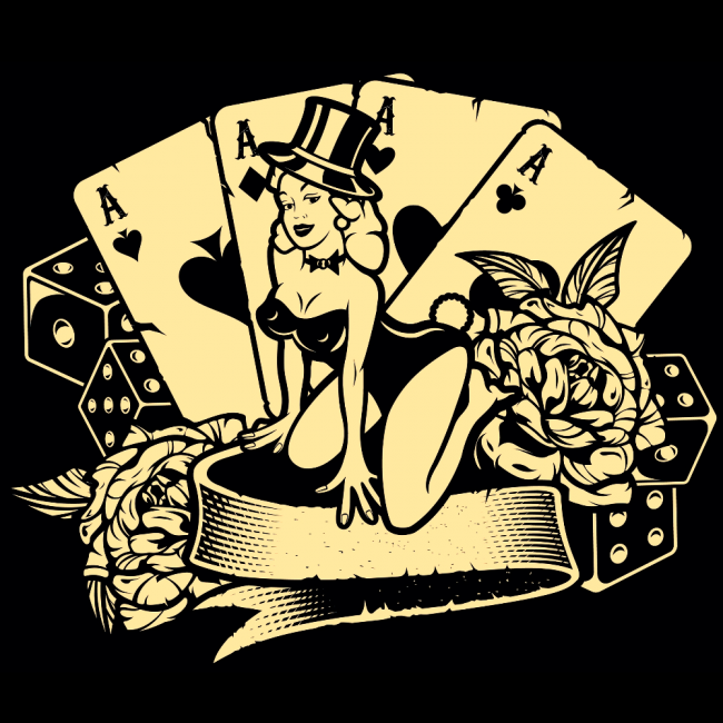 ROKKI HUPPARI MUSTA - CARDS (00 1111)