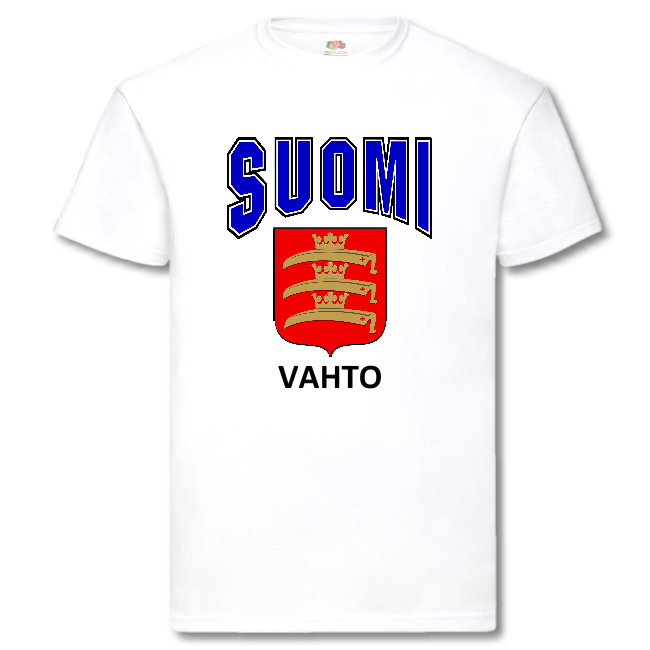 T-PAITA - SUOMI VAAKUNA - VAHTO