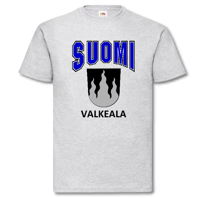 T-PAITA - SUOMI VAAKUNA - VALKEALA