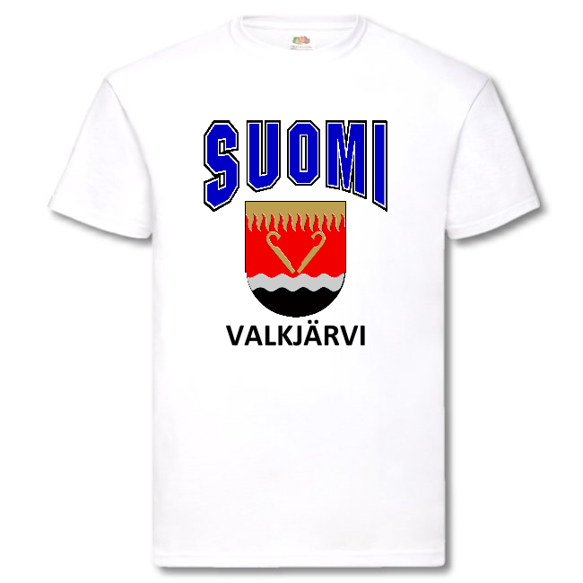 T-PAITA - SUOMI VAAKUNA - VALKJÄRVI