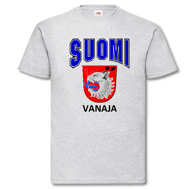 T-PAITA - SUOMI VAAKUNA - VANAJA