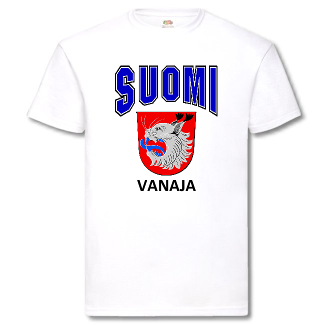 T-PAITA - SUOMI VAAKUNA - VANAJA
