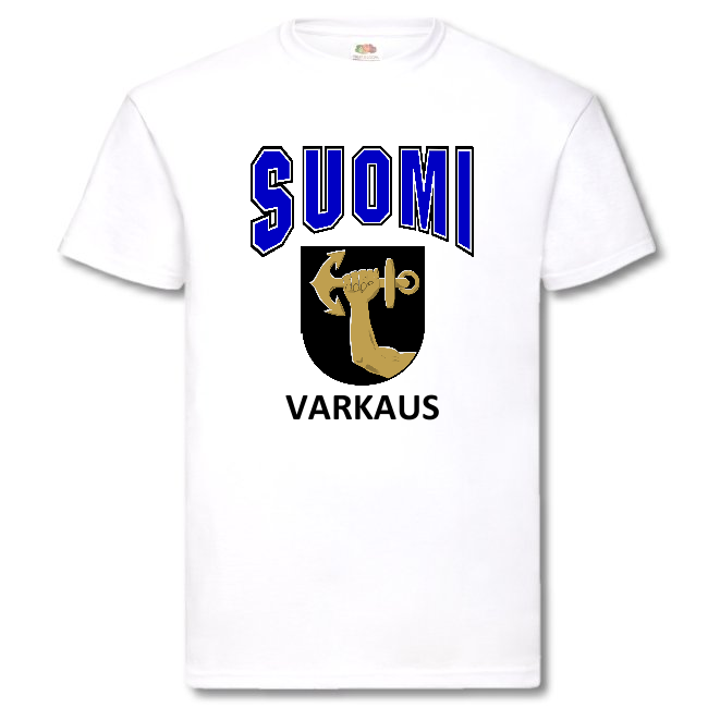 T-PAITA - SUOMI VAAKUNA - VARKAUS