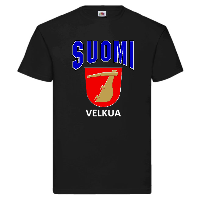 T-PAITA - SUOMI VAAKUNA - VELKUA