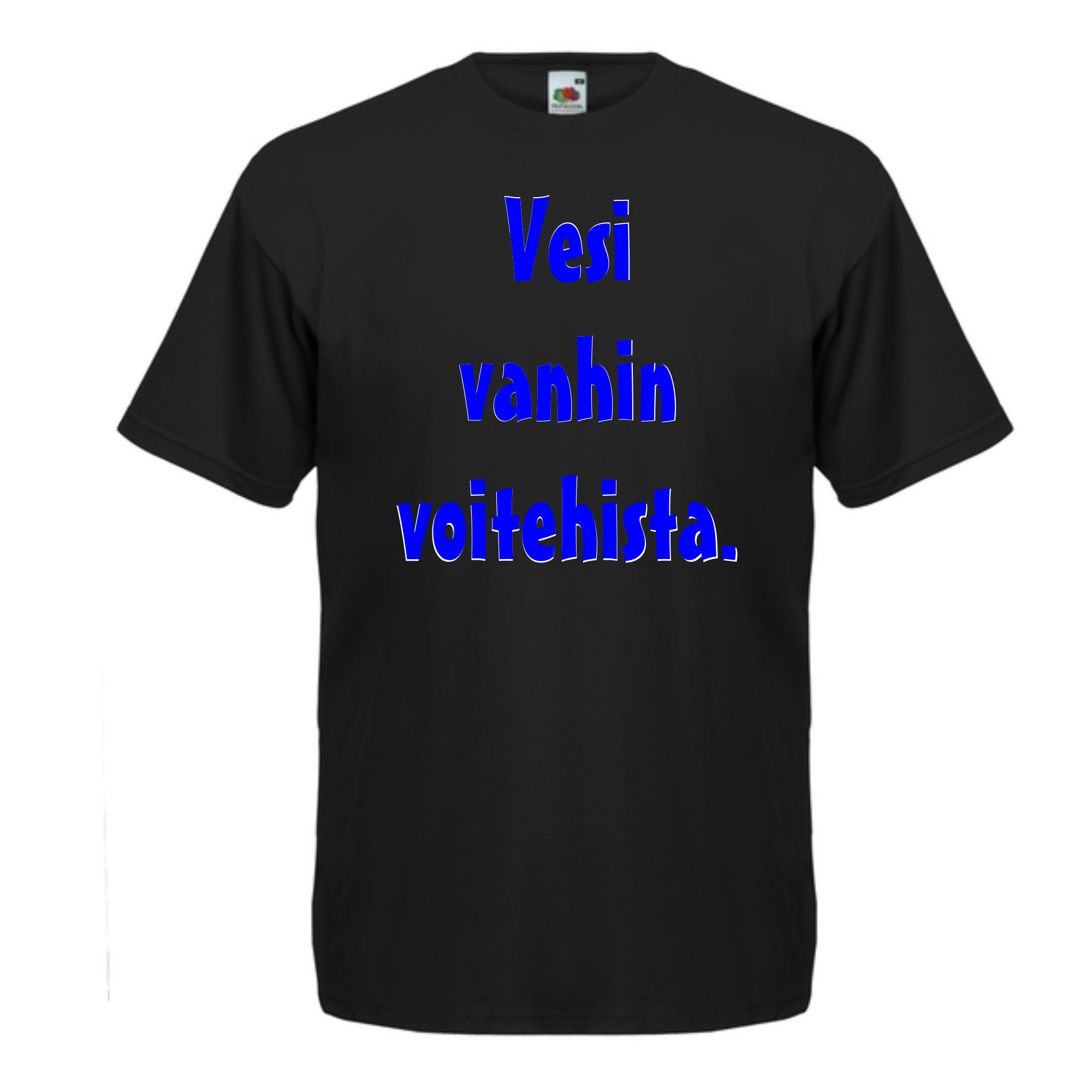 T-PAITA musta - Vesi vanhin voitehista. (5003)