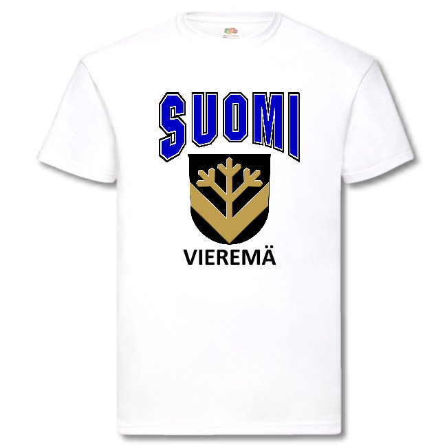T-PAITA - SUOMI VAAKUNA - VIEREMÄ