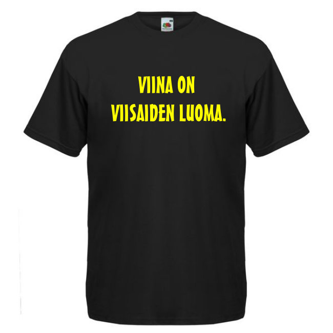 T-PAITA - VIINA ON VIISAIDEN LUOMA
