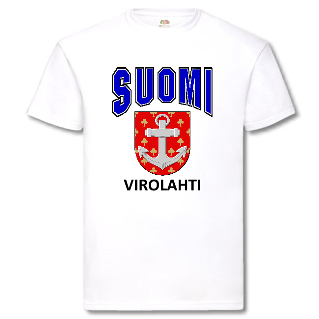 T-PAITA - SUOMI VAAKUNA - VIROLAHTI