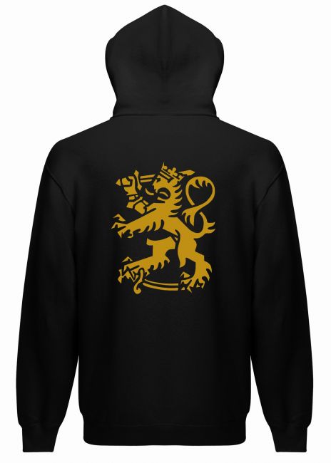 VETOKETJUHUPPARI MUSTA - KULTAINEN LEIJONA