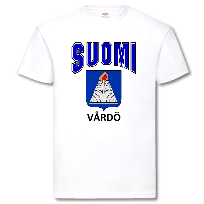 T-PAITA - SUOMI VAAKUNA - VÅRDÖ