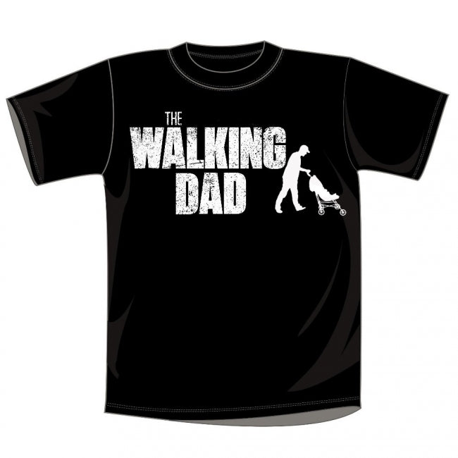 T- PAITA MUSTA - THE WALKING DAD (00 2567)