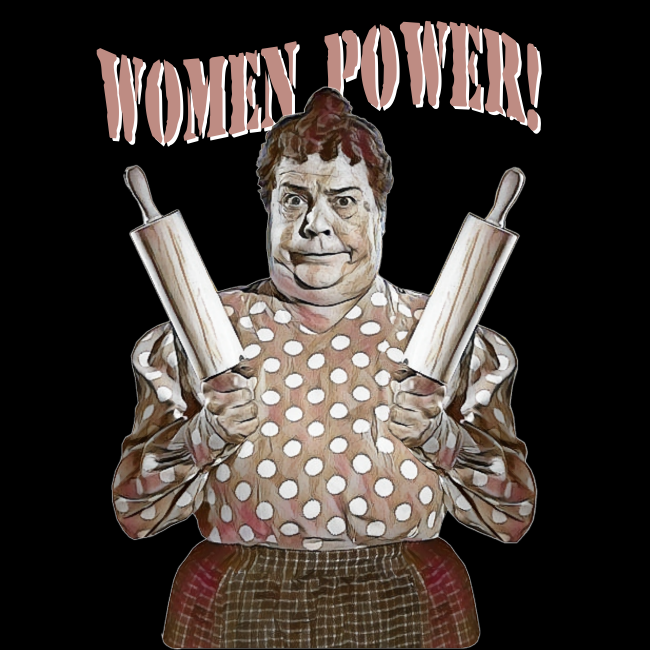 NAISTEN T-PAITA WOMEN POWER (JUSTIINA) 00 725